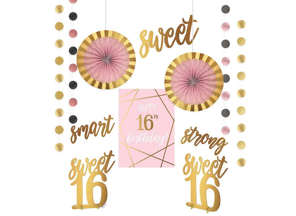 Sweet 16 Room Decorating Kit