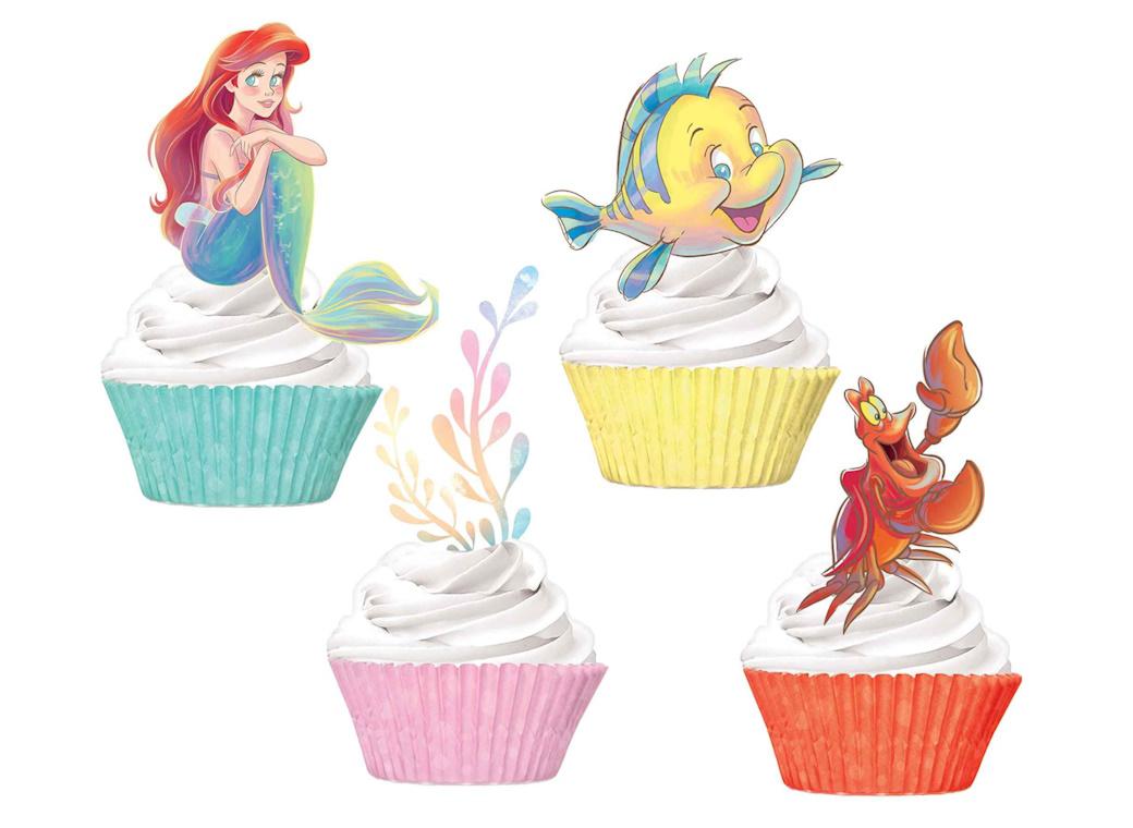 The Little Mermaid Cupcake Decorating Kit