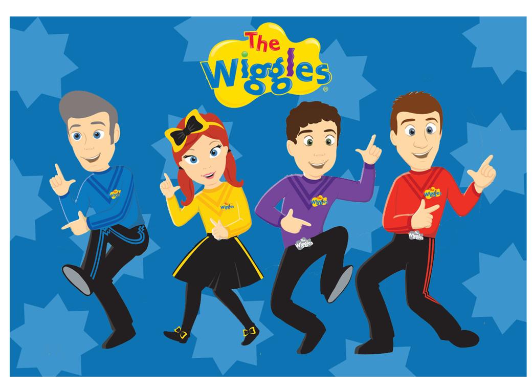 Edible Icing Image - The Wiggles A4 Blue
