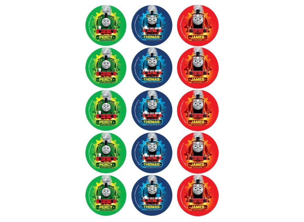 Edible Icing Cupcake Images - Thomas & Friends