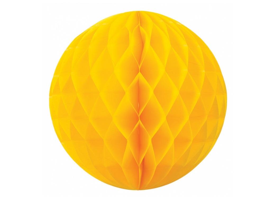 Tissue Honeycomb Ball 35cm - Yellow