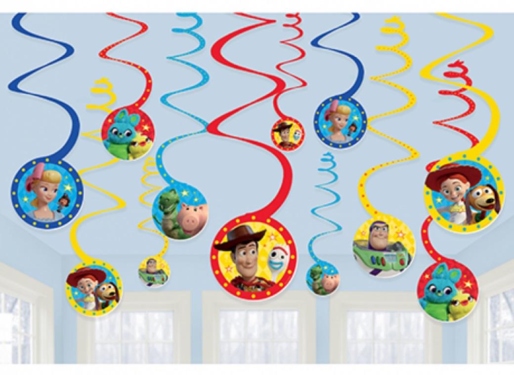 Toy Story 4 Hanging Spiral Decorations