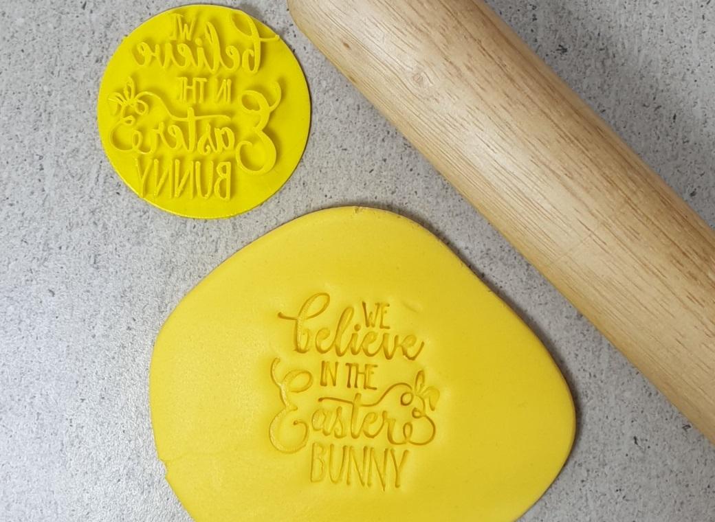 We Believe in the Easter Bunny Embosser