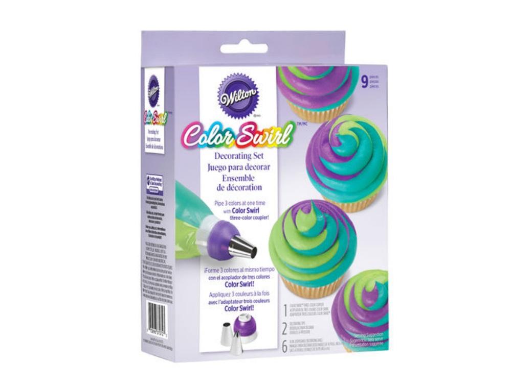 Wilton ColorSwirl 3-Colour Coupler Decorating Kit