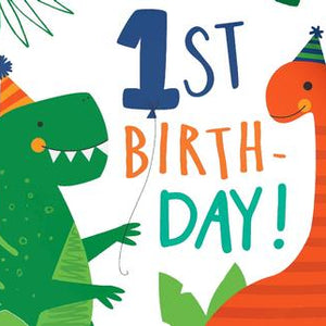 Dinosaur 1st Birthday