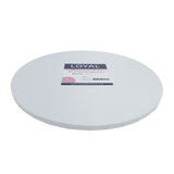 LOYAL White 10mm Masonite Round Cake Board 14in