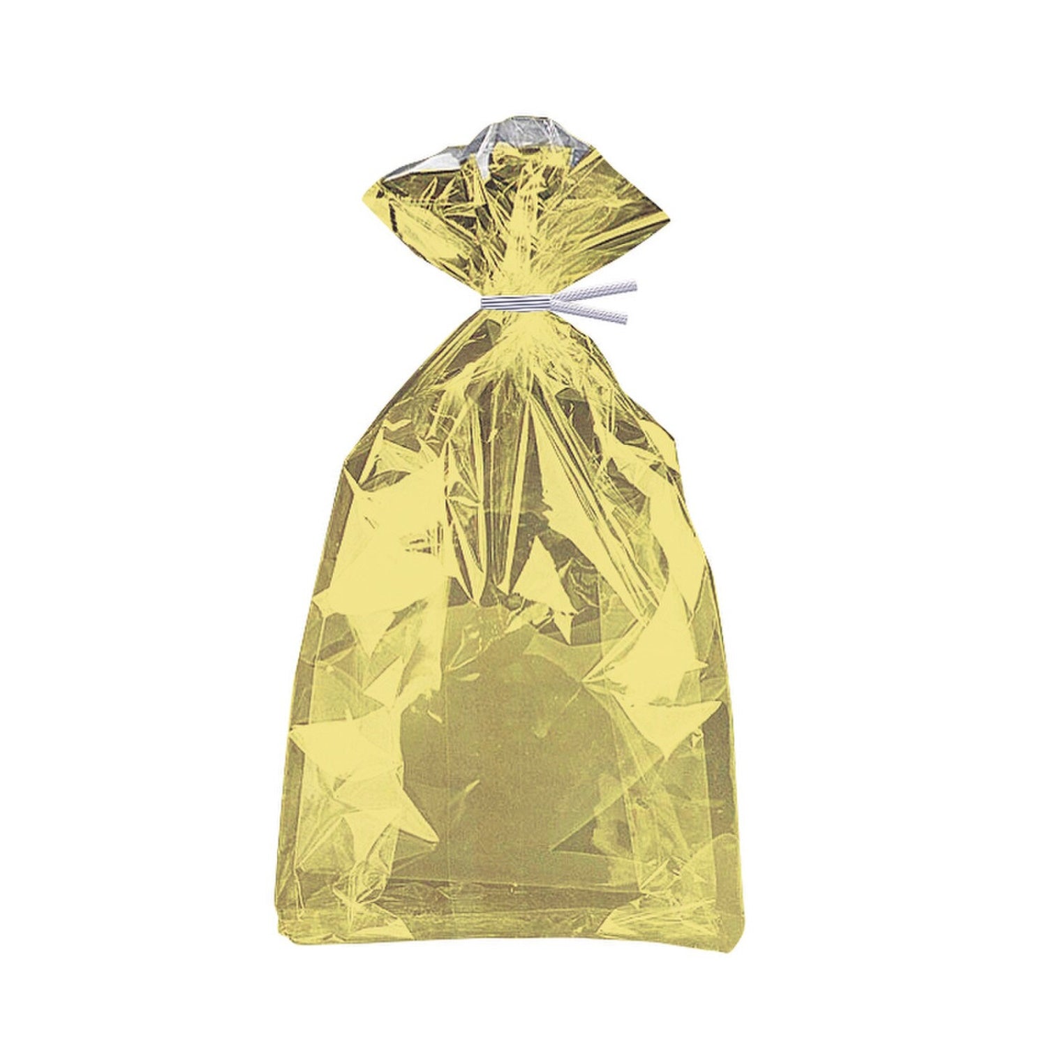 Metallic Gold Cello Bags - 10pk