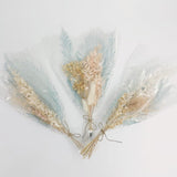 Dried Mixed Florals - Blues