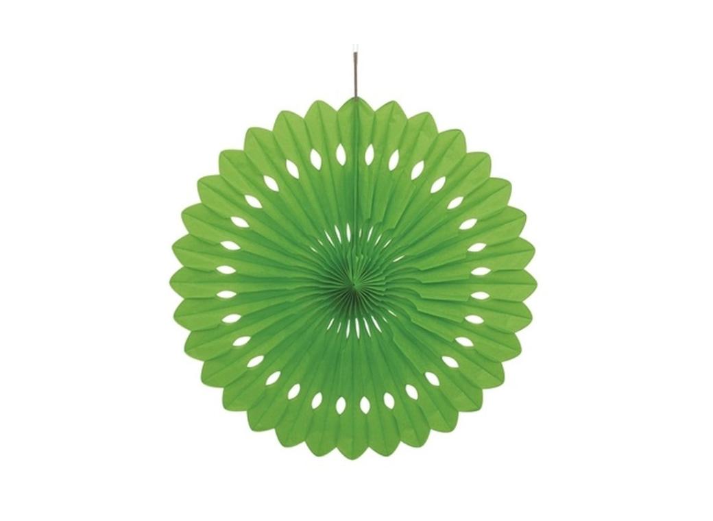 Decorative Fan 40cm - Light Green