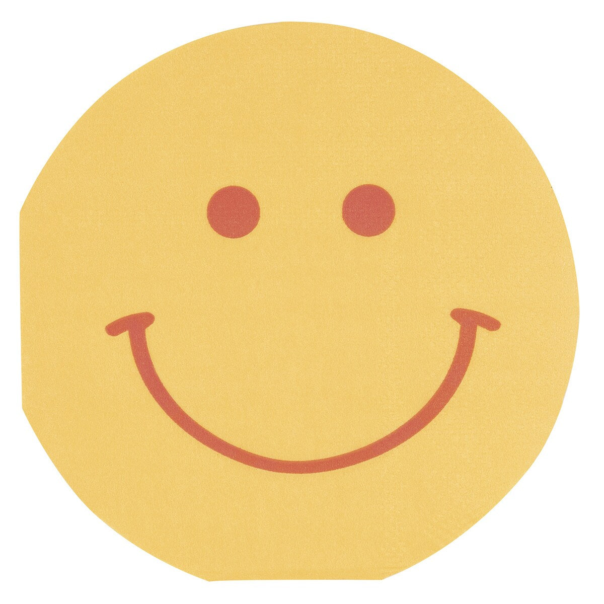 Smiley Face Shaped Napkins 16pk