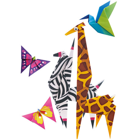 Little Craft Kits - Origami Zoo Animals Kit