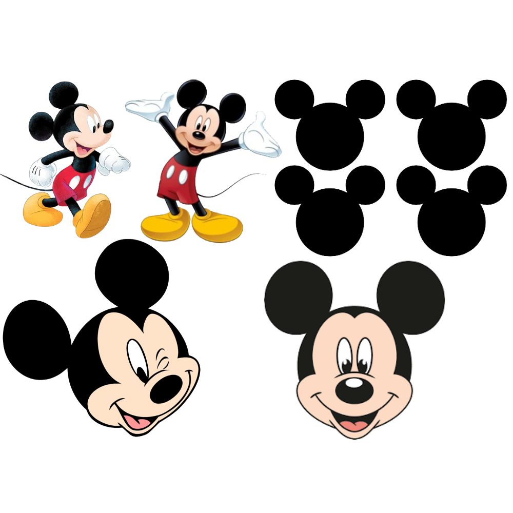 Edible Icing Image - Mickey Mouse Icons