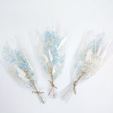 Dried Mixed Florals - Light Blues