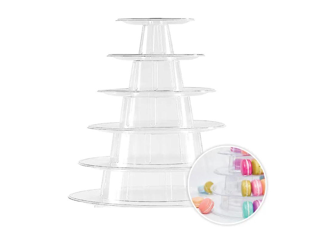 6 Tier Round Marcaron Stand