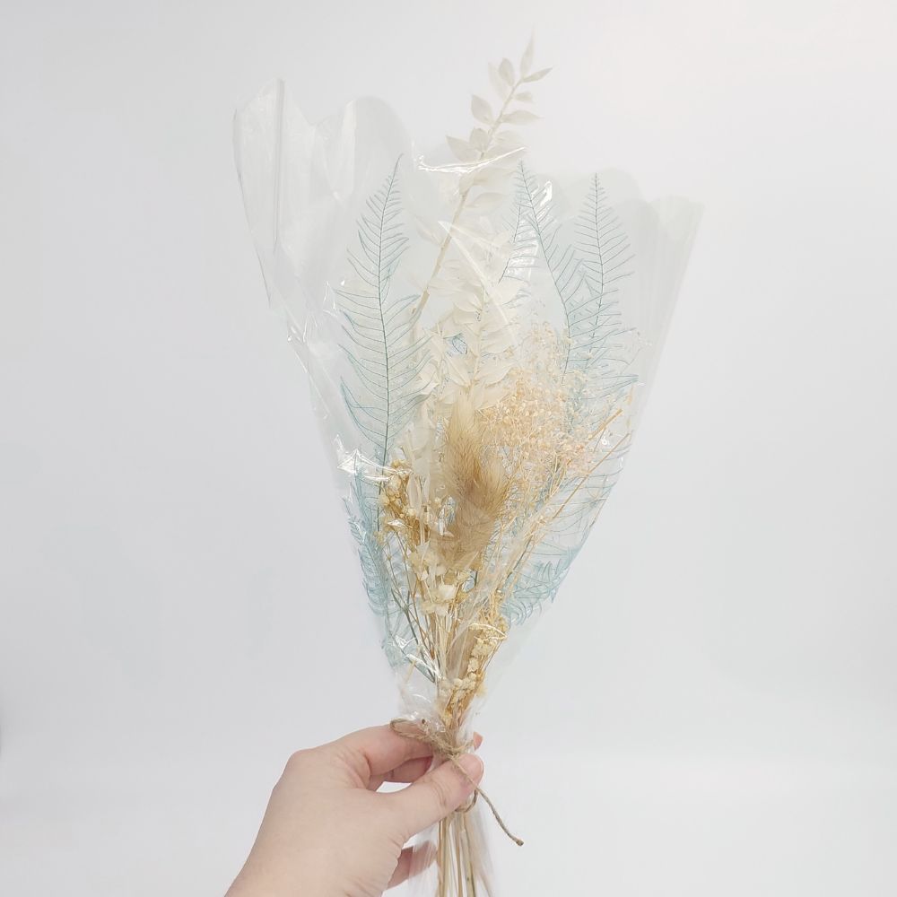 Dried Mixed Florals - Blues