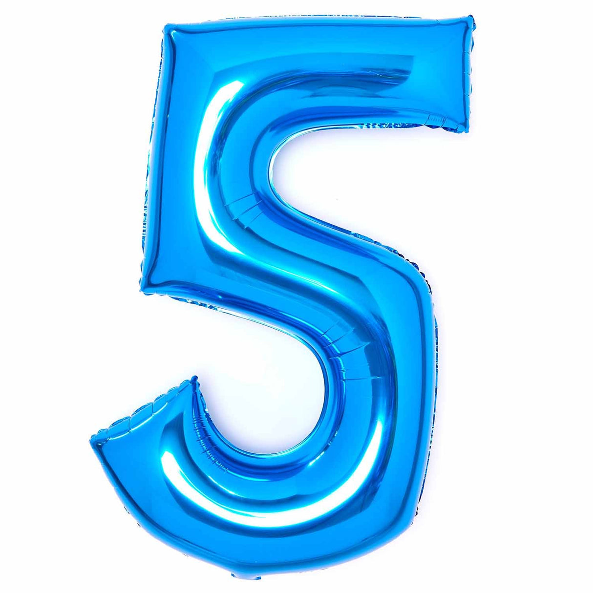 86cm Blue Number Foil Balloon - 5