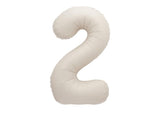 86cm Number Foil Balloon - Matte Nude 2