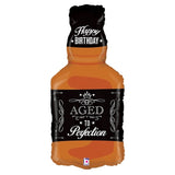 Aged to Perfection Whiskey Bottle Shaped Foil Balloon