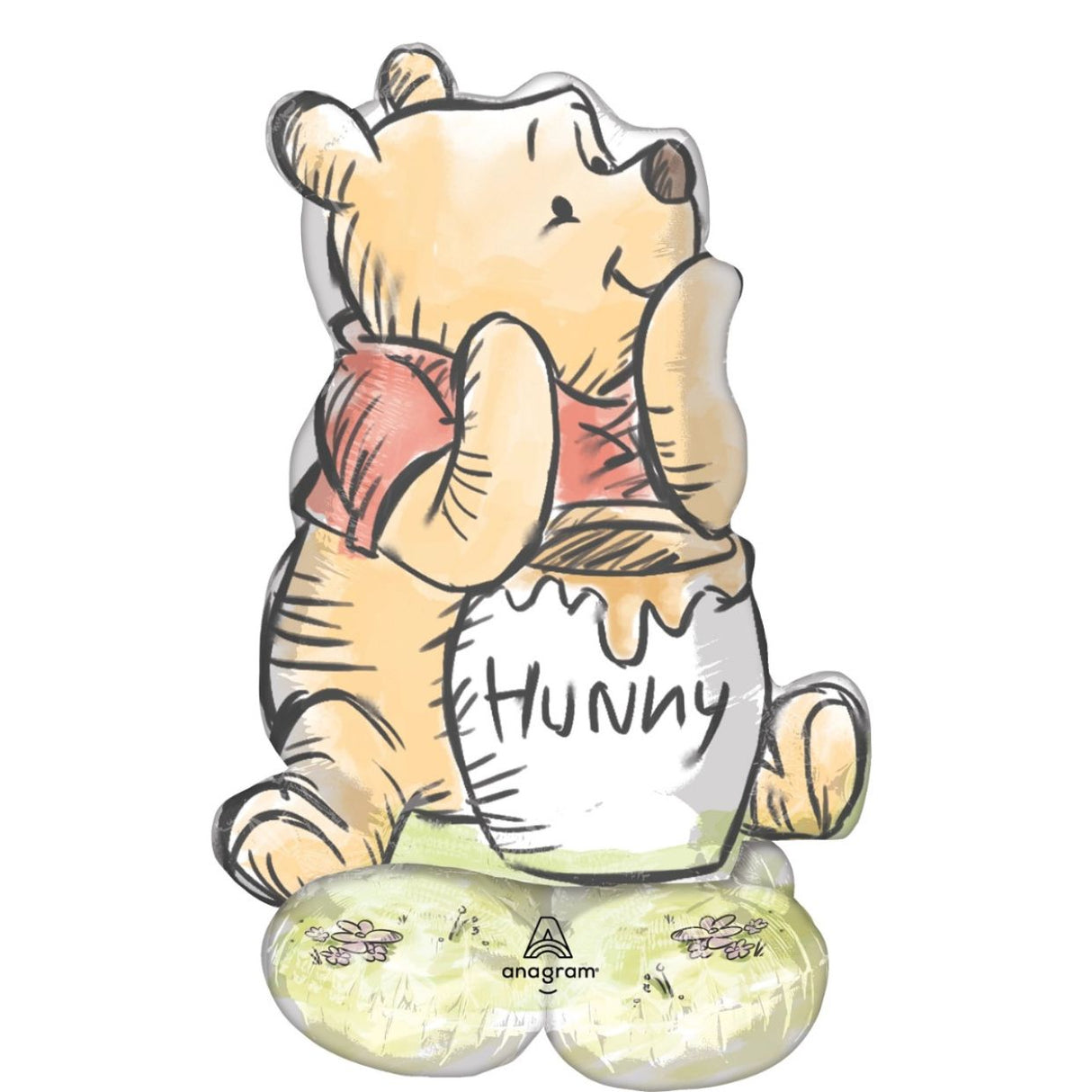 AirLoonz Winne the Pooh Foil Balloon