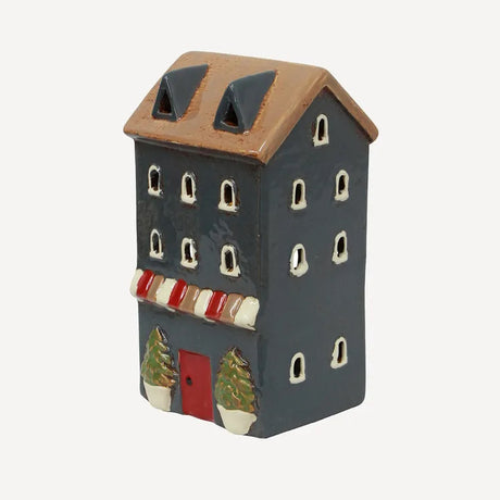 Alsace Tea Light Shop Navy