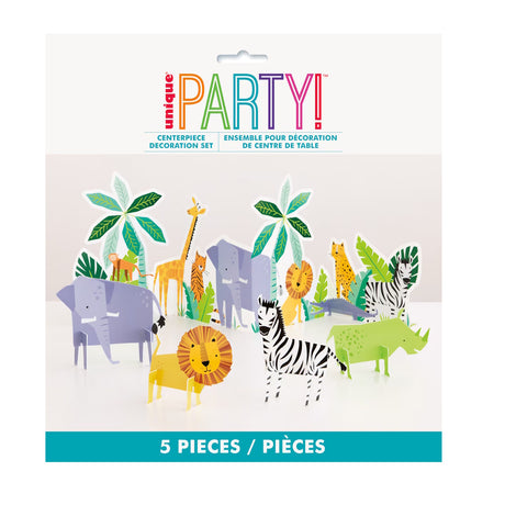 Animal Safari Table Decorating Set