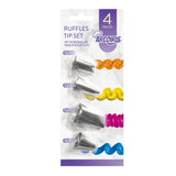 Arcoiris Ruffles Tip 4pce Set