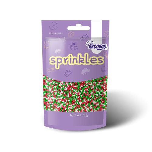 Arcoiris Sprinkles - Christmas Nonpareils