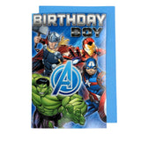 Avengers Birthday Card