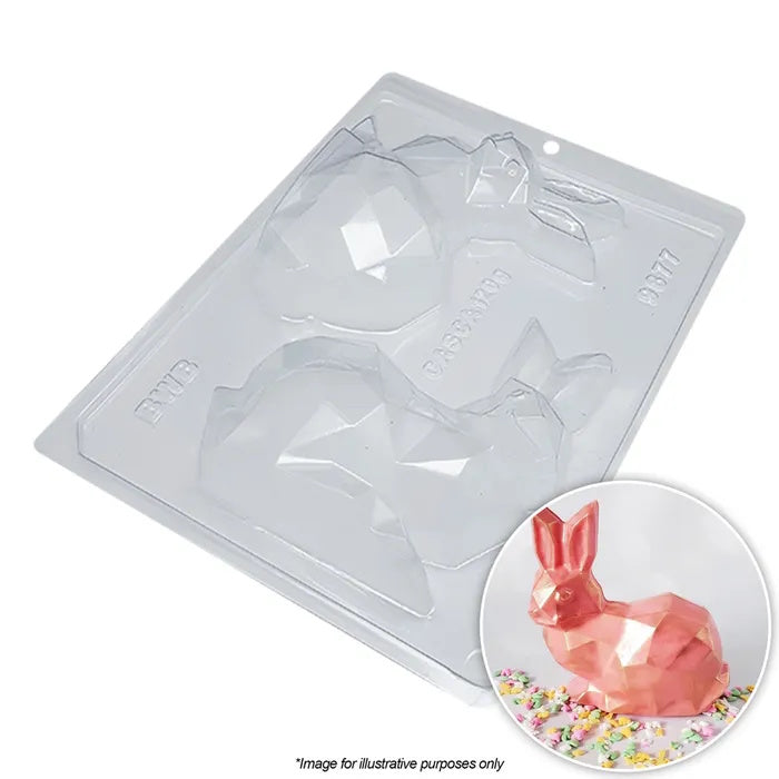 Geo Bunny Chocolate Mould