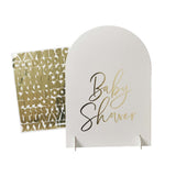 Baby Shower Customisable Sign