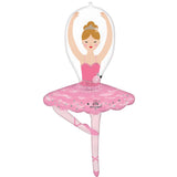 Ballerina Girl SuperShape Foil Balloon