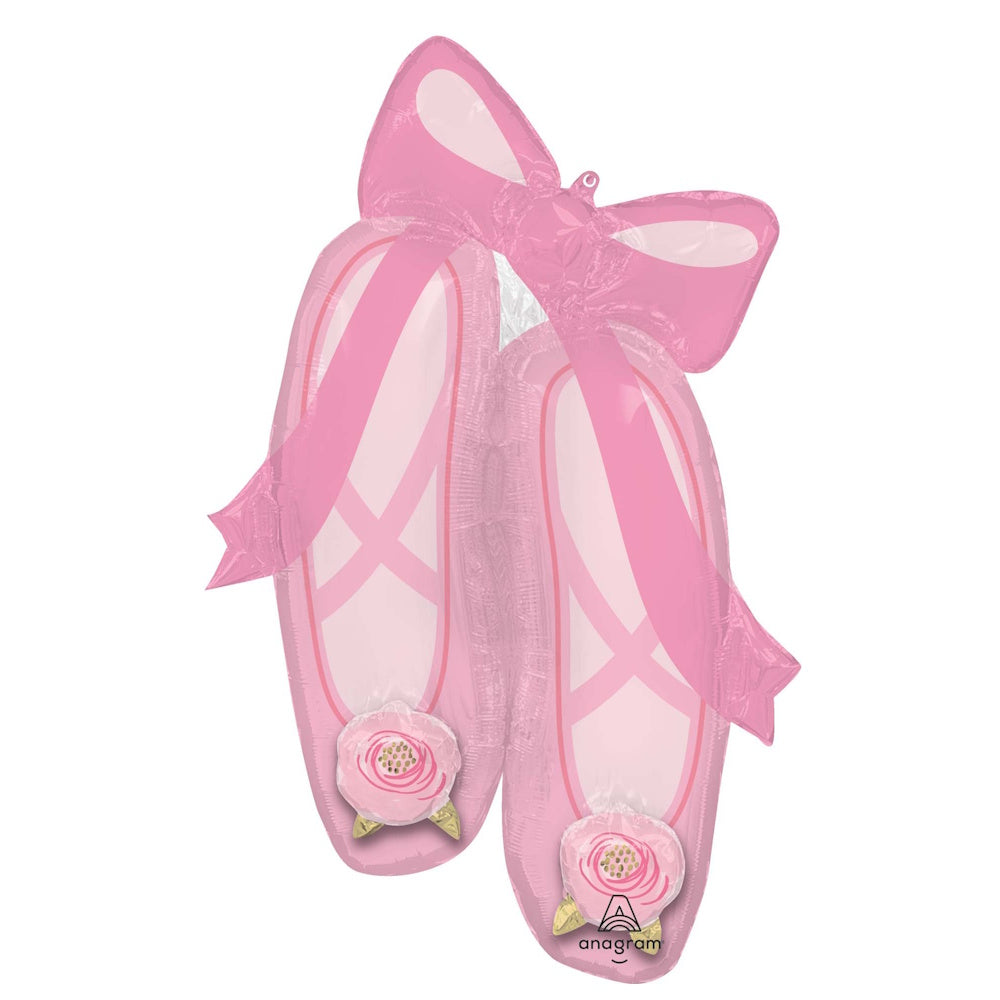 Ballerina Slippers Foil Balloon