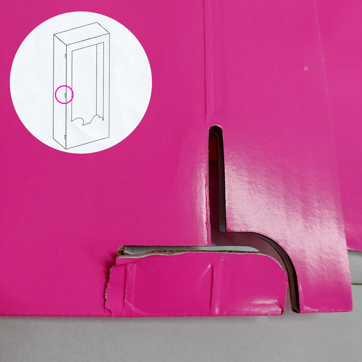 Barbie Box Step In Photo Prop (ex display)
