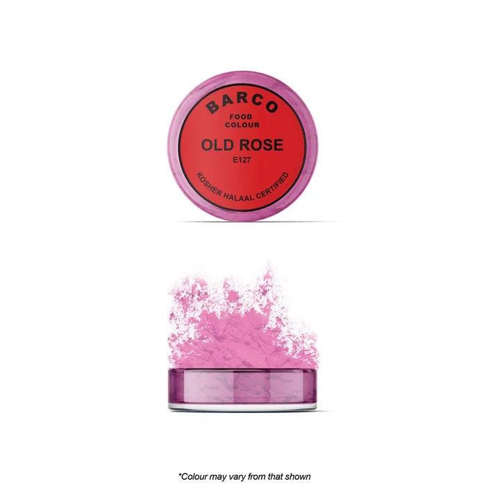 Barco Red Label Food Colour / Dust - Old Rose