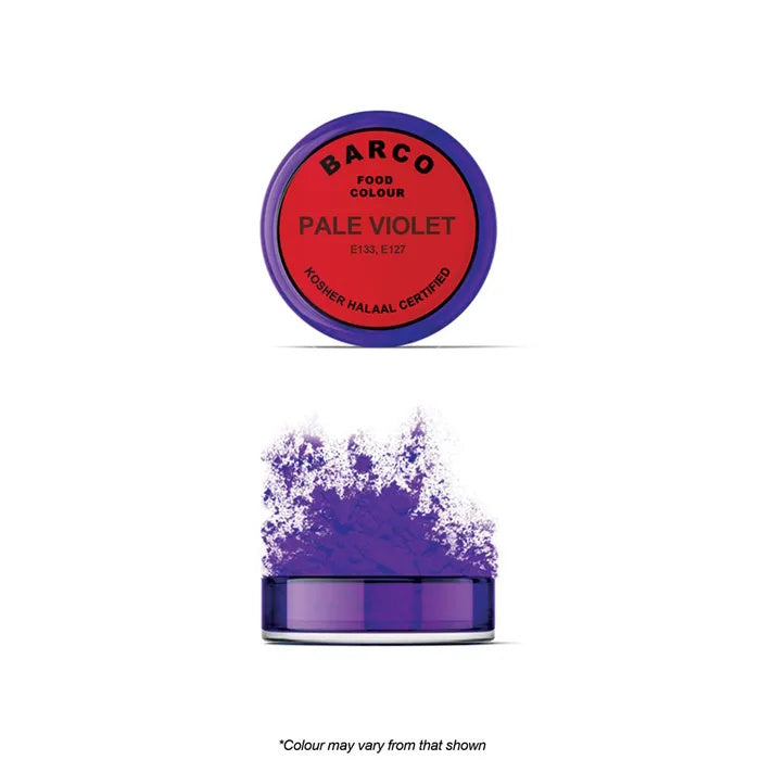Barco Red Label Food Colour / Dust - Pale Violet