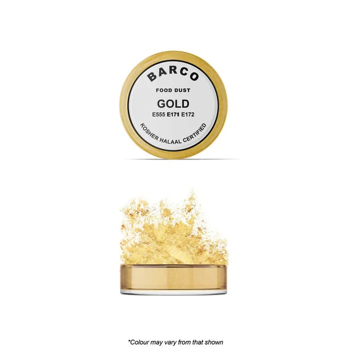 Barco Red Label Food Dust - Gold