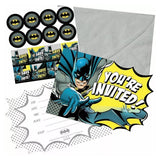 Batman Party Invites 8pk