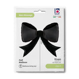 Black Bow Shaped Foil Balloon