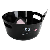 Black Cat Serving Bowl