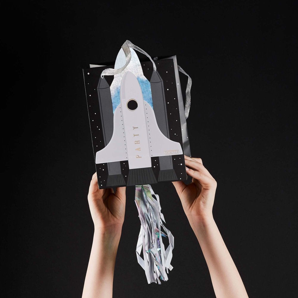 Blast Off Space Shuttle Party Bags 5pk