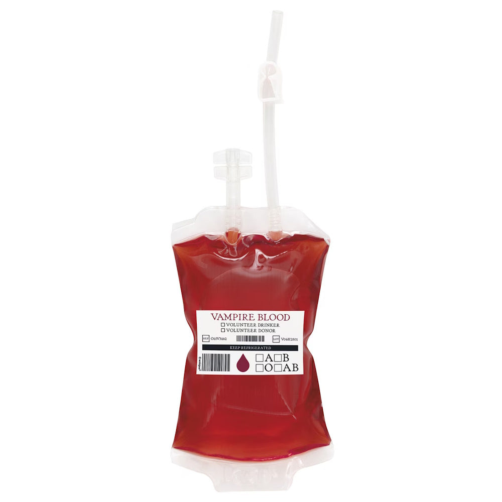 Blood Bag Drink Pouch Kits 8pk