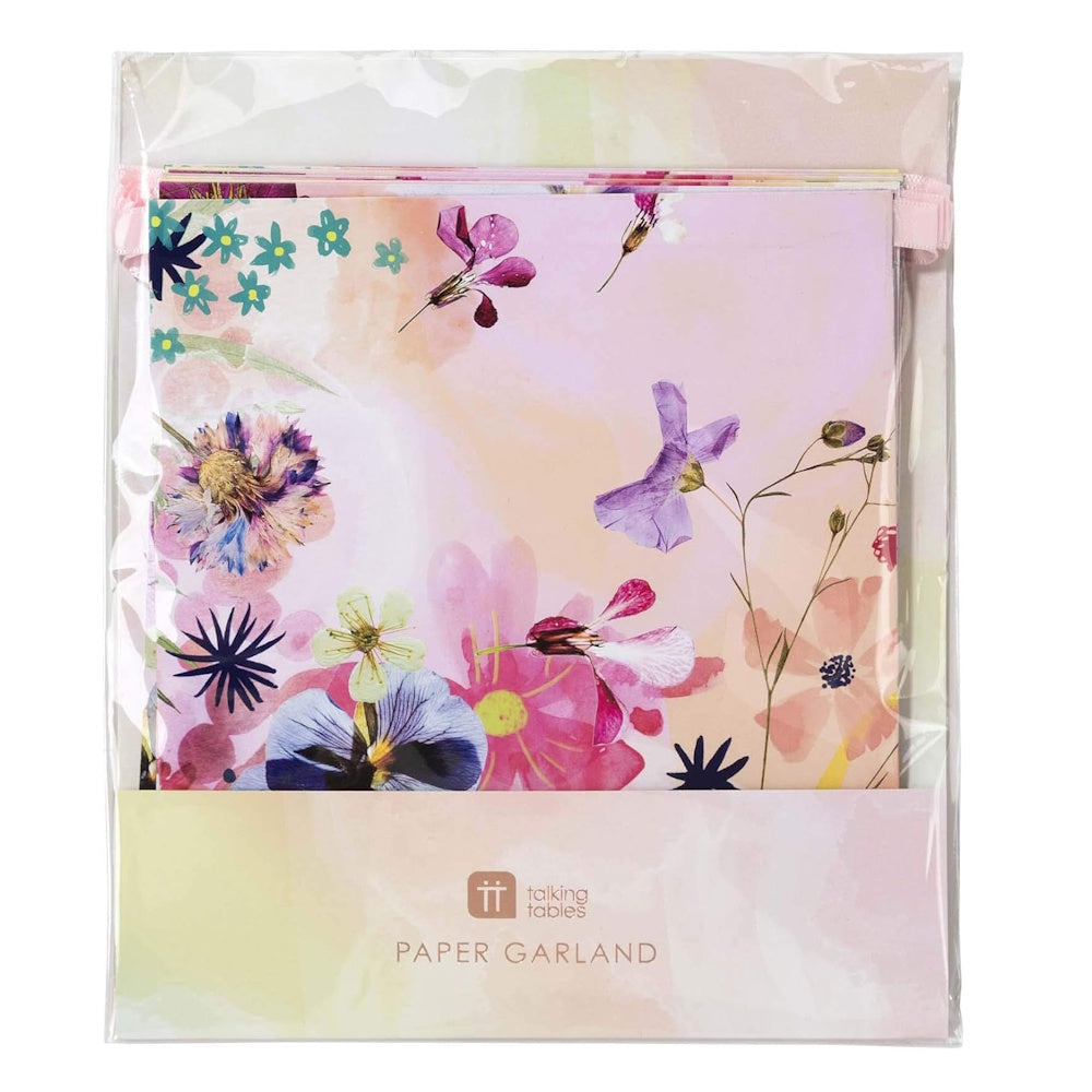 Blossom Girls Paper Garland
