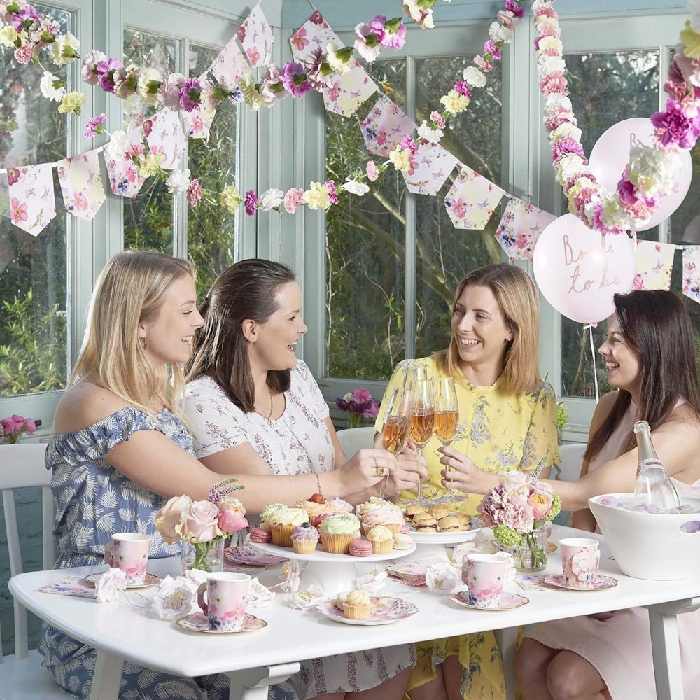 Blossom Girls Paper Garland