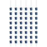 Glitz Blue String Decorations - 16