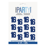 Glitz Blue String Decorations - 16