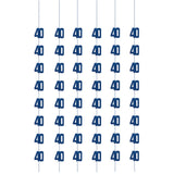 Glitz Blue String Decorations - 40