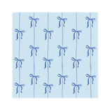Blue Bows Lunch Napkins 20pk