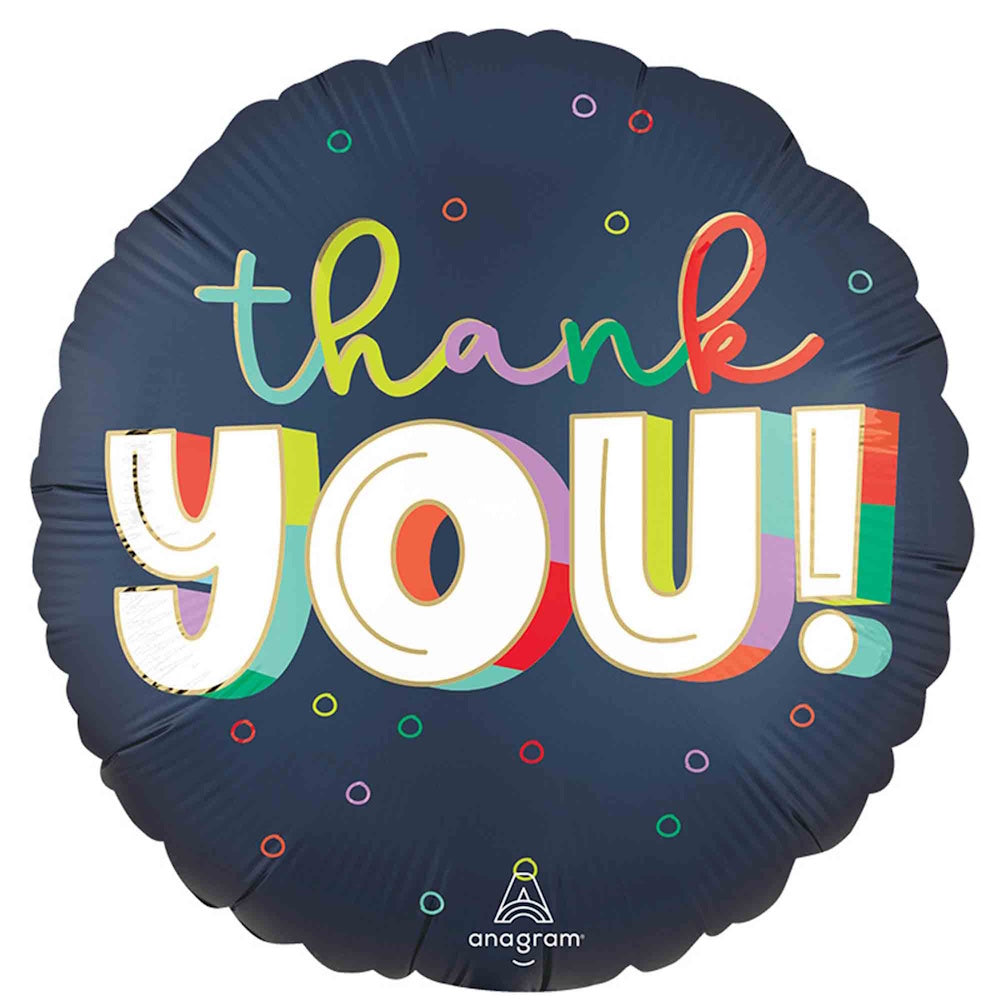 Bold Thank You Foil Balloon