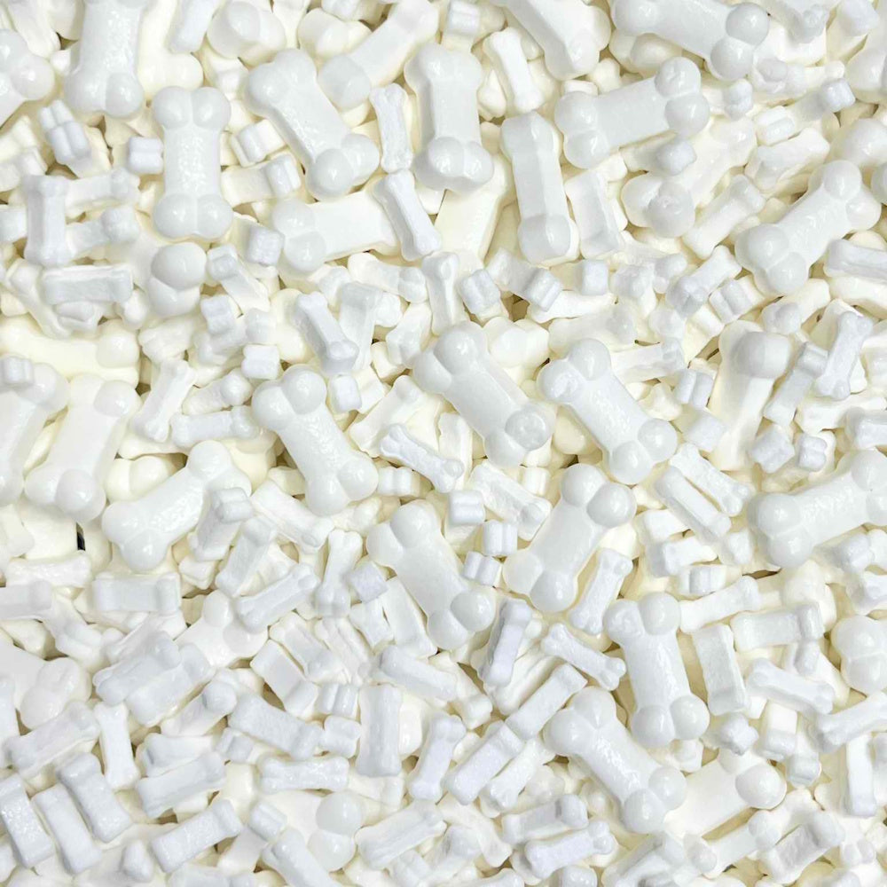 Sprinkle Shapes - White Bones
