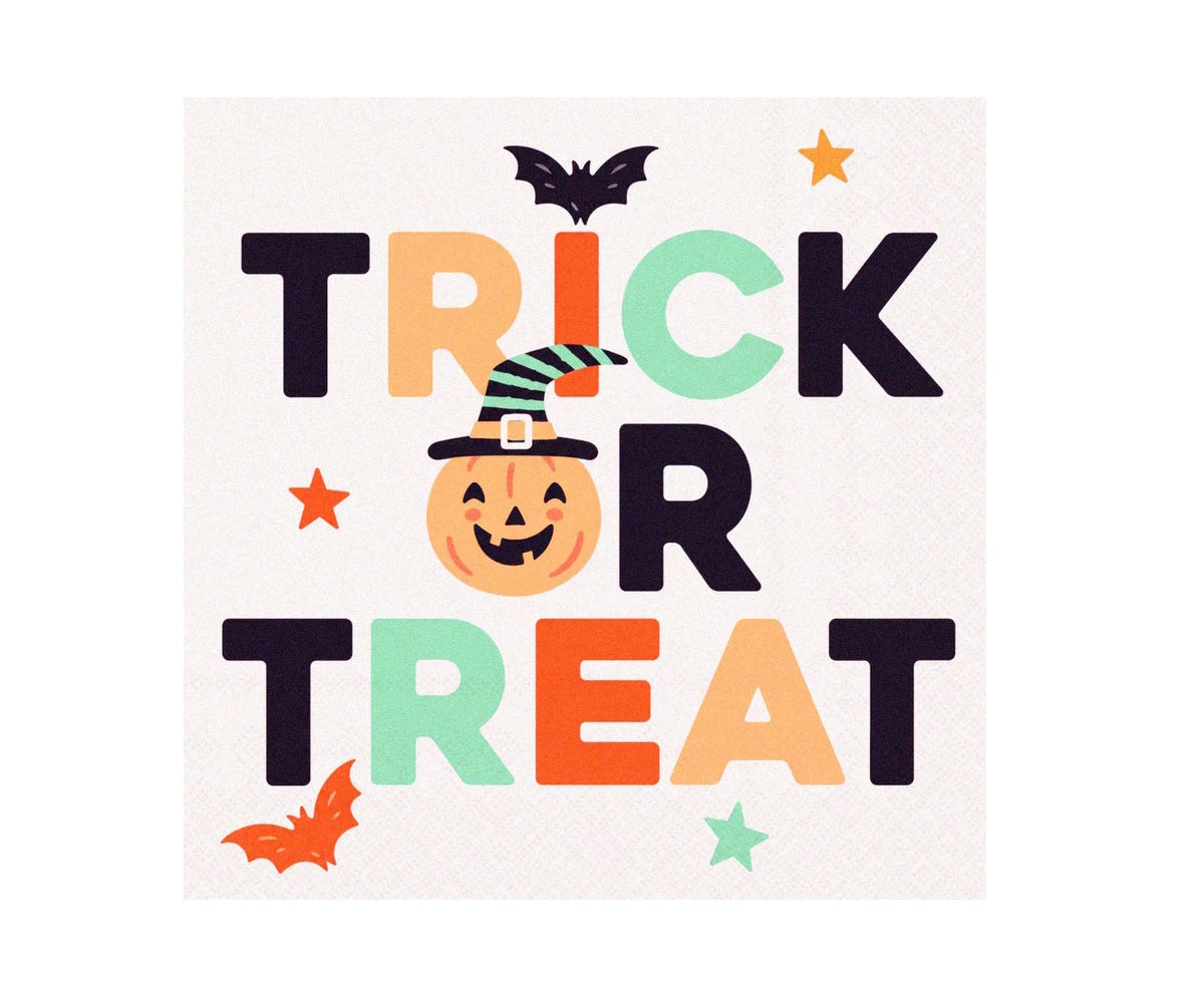 Boo Crew Trick or Treat Lunch Napkins 16pk